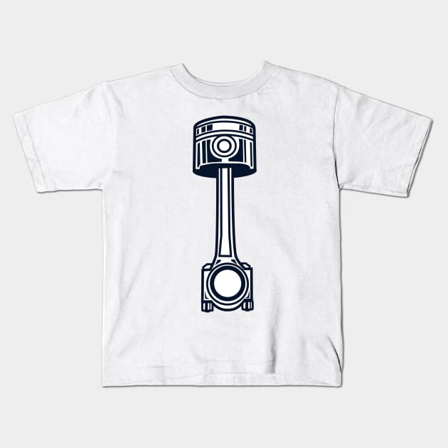 Piston with rod Kids T-Shirt by ShirtyLife